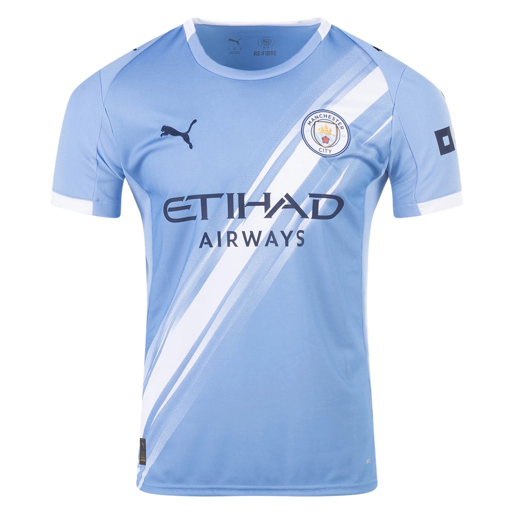 Manchester City 2025/26 Home Jersey - Fan version